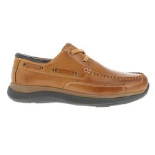 Propet Pomeroy Boat  Mens Brown Casual Shoes MCA082LTAN-238