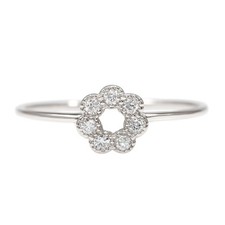 Circle Diamond Ring / b0489da