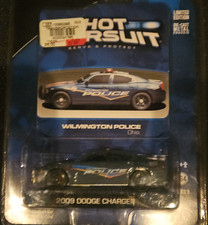 Greenlight Hot Pursuit Series 9 1:64 2009 Dodge Charger Diecast Police Wilmingt…