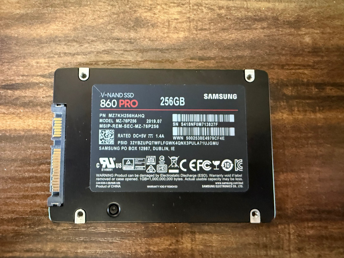 Samsung 860 PRO 256GB SSD 限定版 【公式通販】