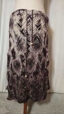 Vintage 525 america bohemian crochet midi skirt size medium 100 cotton