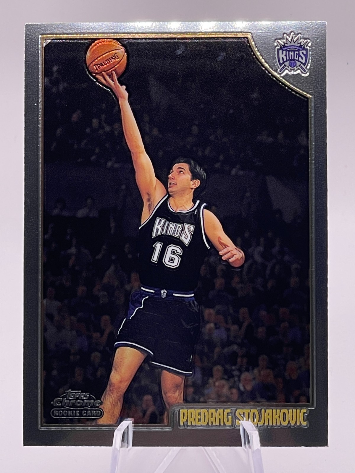 1998-99 Topps Chrome #201 - Predrag Stojakovic RC - Kings
