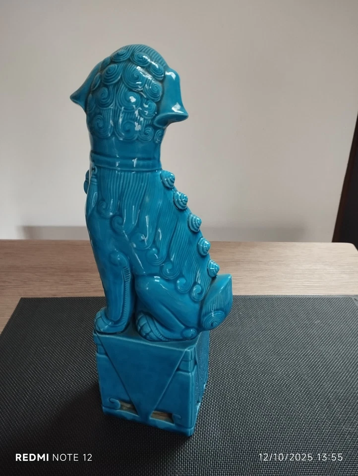 Statuette chien de Foo Chinois 31 cm - Photo 3/4