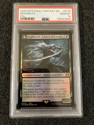 Sephiroth, Fabled SOLDIER Final Fantasy Foil for sale online | eBay