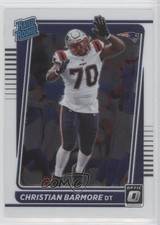 2021 Panini Donruss Optic Rated Rookie Christian Barmore #268 kr0