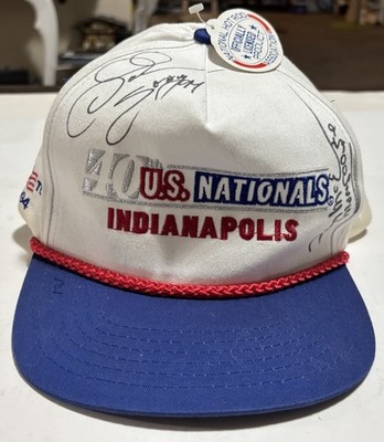 NWT 1994 NHRA Nationals Hat, Signed Don Prudhomme & Tom McEwen, Snake & Mongoose