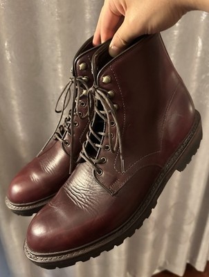 Allen Edmonds Higgins Mill Burgundy Leather Men’s Boots size 11 D Burgundy Allen Edmonds Higgins Allen Edmonds Higgins Mill  main image 2