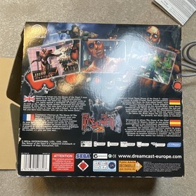 The House of the Dead 2 + Gun, Sega Dreamcast PAL Boxed including Manual etc