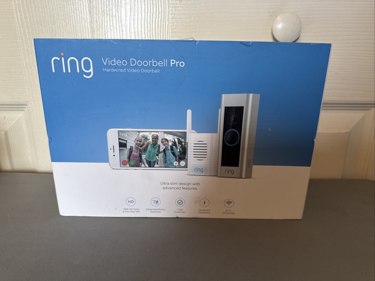 Ring Doorbell Pro Wired please read