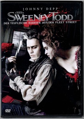 DVD Sweeney Todd - Tim Burton Film mit Johnny Depp