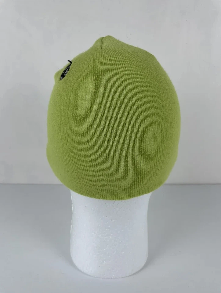 Volcom X-Ray Strange Face Mask Beanie Lime Green RN#29475 CA#32350 - Image 3 of 4