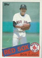 FREE SHIPPING-MINT-1985 Topps #477 Bob Ojeda Red Sox PLUS BONUS CARDS