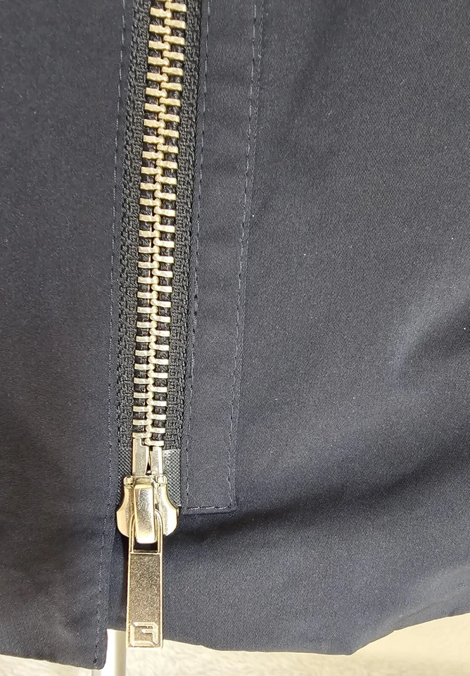 Lafayette 148 New York Womens Jacket Coat Size 8 Blue - Image 4 of 4