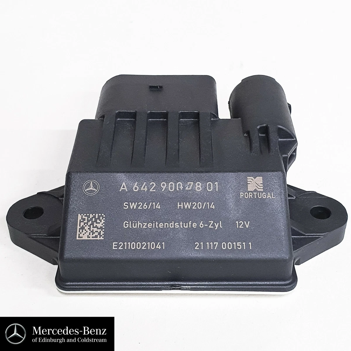 Genuine Mercedes-Benz OM642 V6 Glow Plug Control Unit Relay 