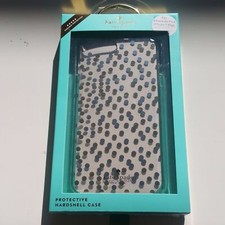 Punto de confeti Kate Spade New York iPhone 7 Plus 6s Plus plateado dorado