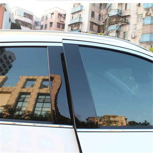 Decal Cover Fit For 2007-2013 BMW X5 E70 6PC B Pillar Posts Door Window Trim - Imagen 5 de 8
