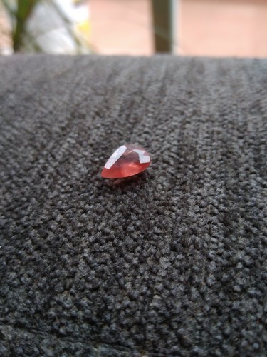 1.50 CT Zafiro Natural Rosa origen Songea Tanzania y forma Pera(ver vídeo) - Imagen 3 de 7