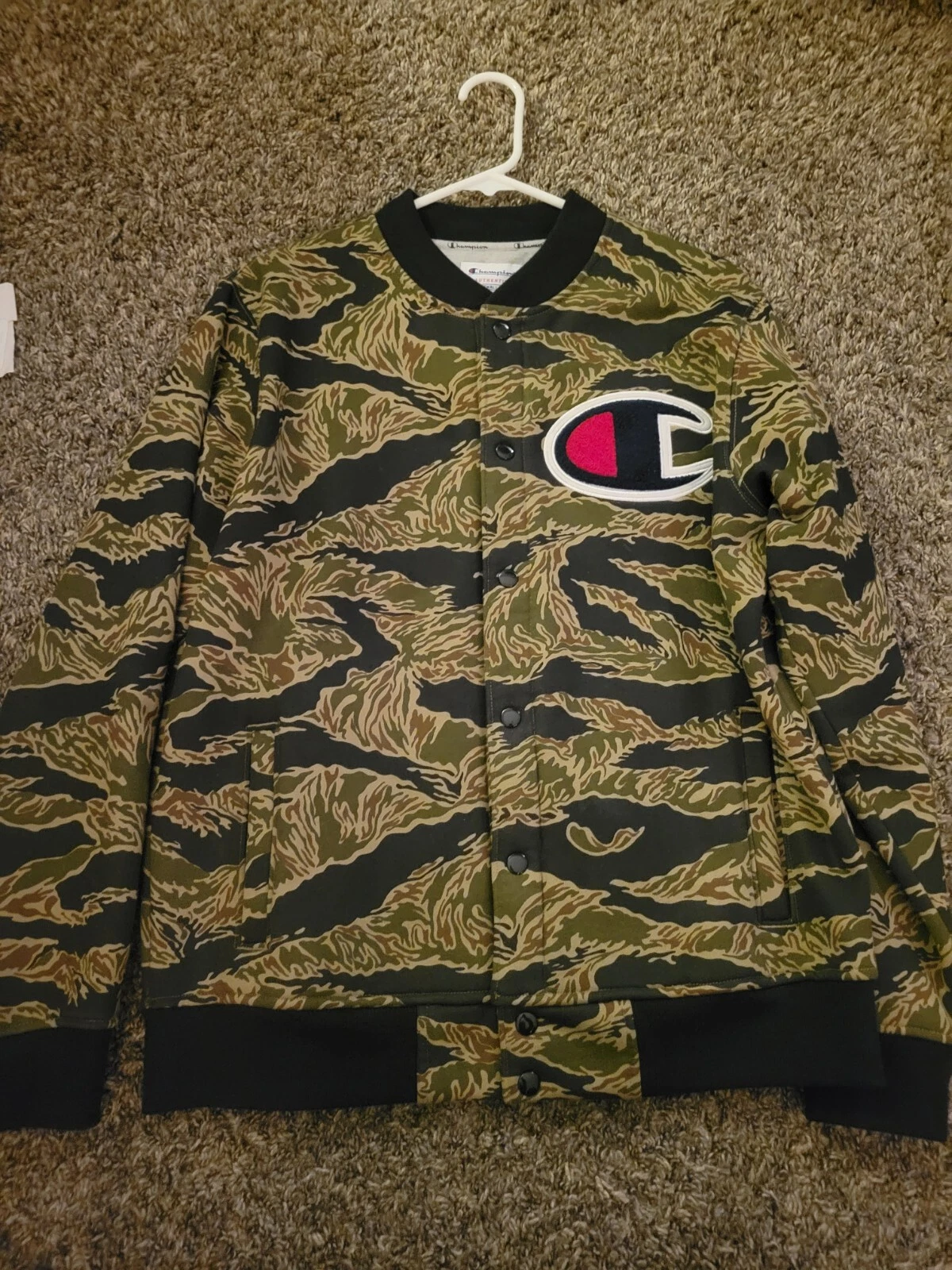 Veste camouflage tigre Supreme Champion authentique d'occasion excellent état rare taille S