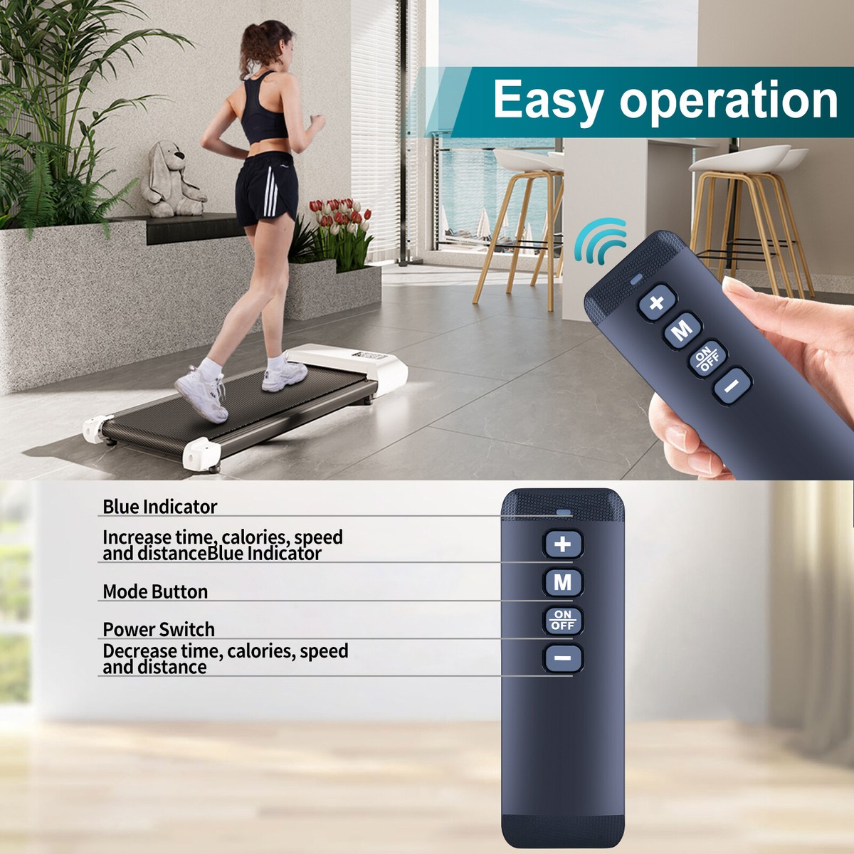 Universal Walking Pad Remote Saillong Treadmill Remote Control