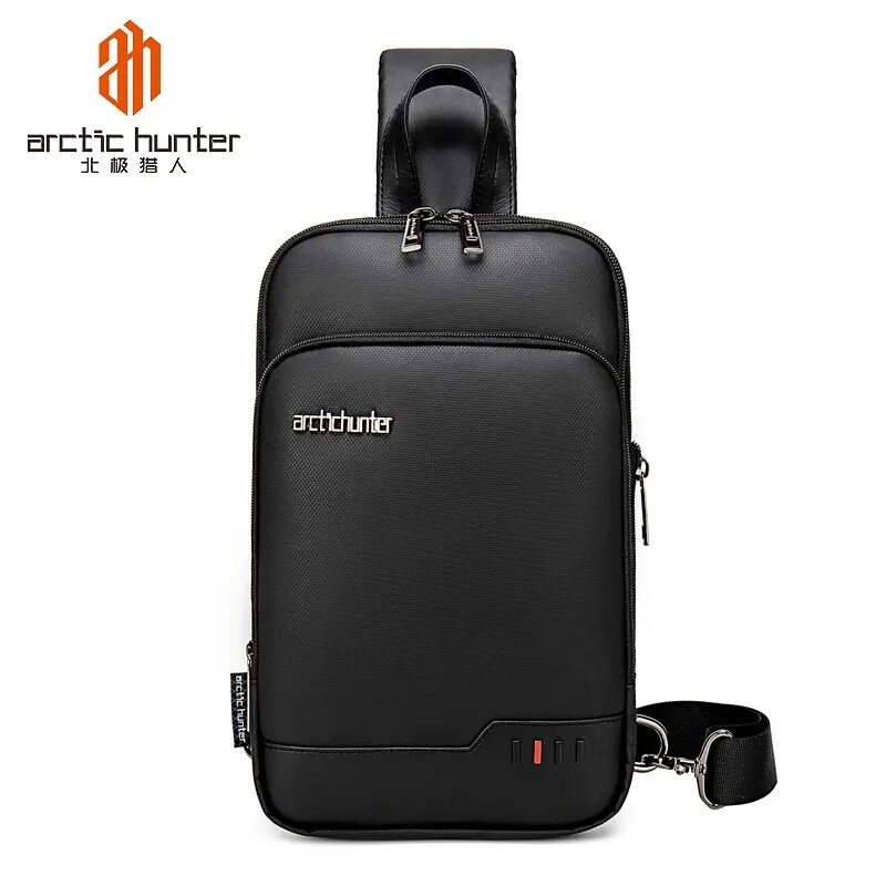 ARCTIC HUNTER Waterproof Crossbody Shoulder Sport Men Travel Chest Bag Hiking