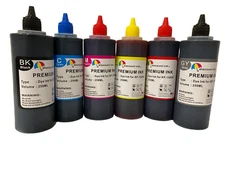 1500ml Premium CISS Refillable Ink Refill Bottle for Epson XP-15000 - 6colors