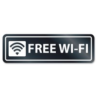 U.s. Stamp & Sign Free Wi-fi Window Sign - Uss9437 U.s. Stamp & Sign Free Wi-fi Window Sign - Uss9437
