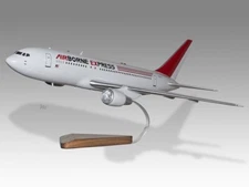 Boeing 767-200 Airborne Express Desk Wood Airplane New Model Small Scale 1/150