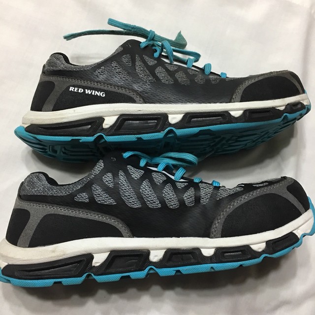 Womens Red Wing Steel Toed Tennis Shoes Size 7 Work Career eBay