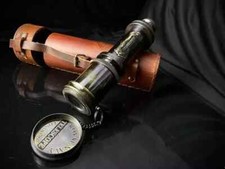Brass Antique decor Spyglass/Handheld Telescope for Adventure Enthusiasts