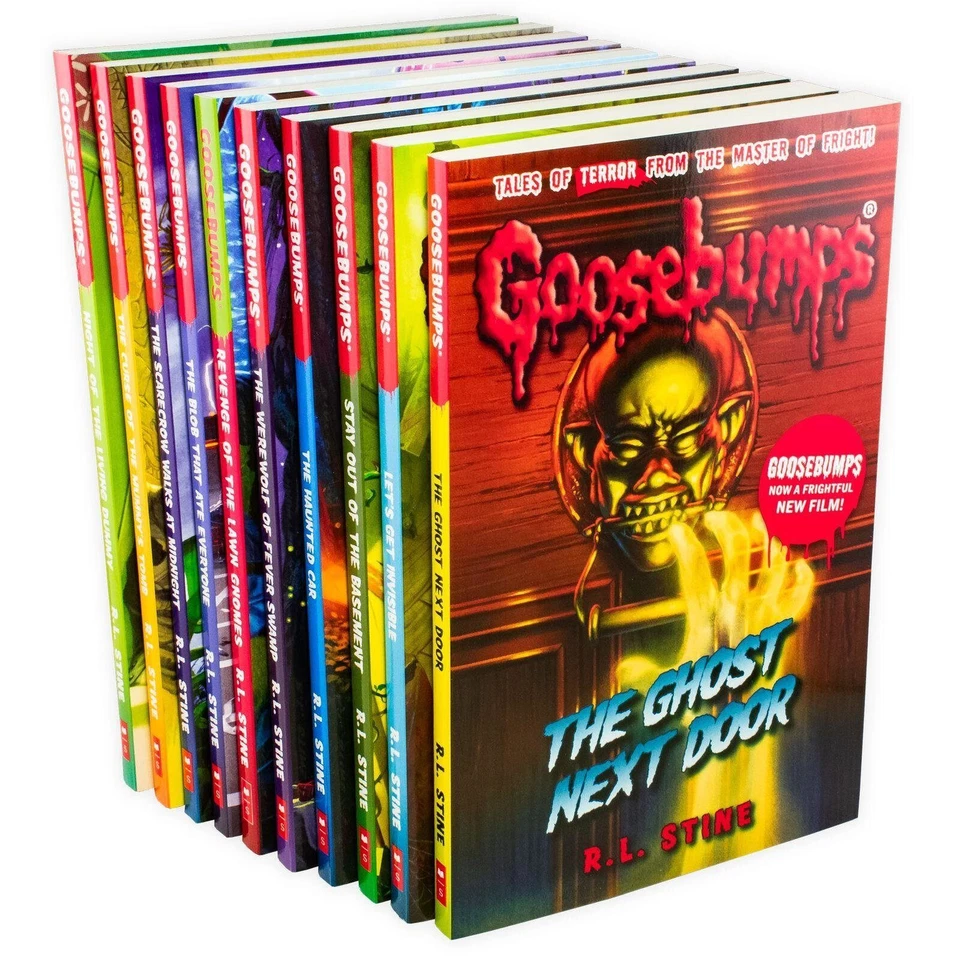 Goosebumps Series 10 Books (Set 1) By R. L. Stine - Ages 9-14 - Paperback Foto 2 de 4
