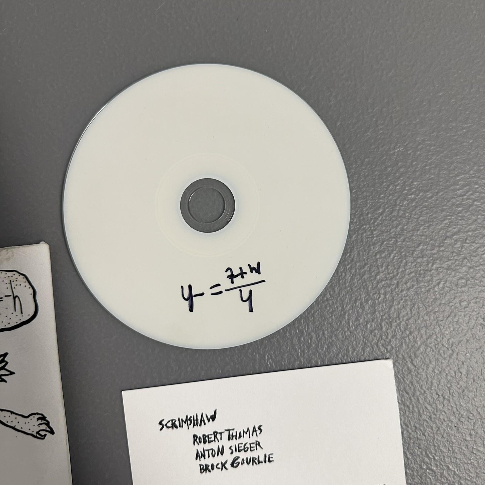  Go Nigh Nigh from h/m+t=-h by Scrimshaw Rare Cd  thumbnail 3