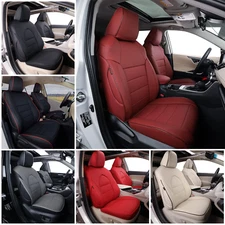 EKR Custom Fit Camry Car Seat Cover for Toyota Camry 2012-2026 Full Set Leather