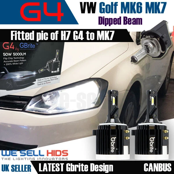 Upgrade To LED Headlights VW Golf MK6 How To Fit LED, 48 OFF