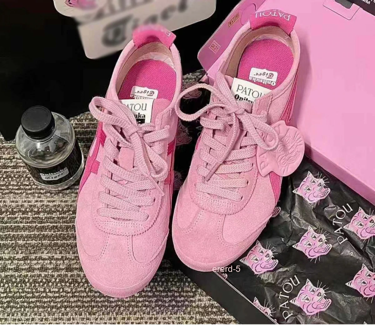 ASICS 999NUOVE Onitsuka Tiger sneakers donna rosa scarpe casual【Avanzate】[Nuove]