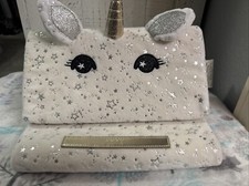 iScream Plush Folding Tablet Laptop Stand Pillow Keyboard Shelf Unicorn Pattern