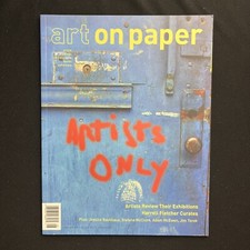 Art On Paper Magazine July / August 2006 Vol. 10 no. 6