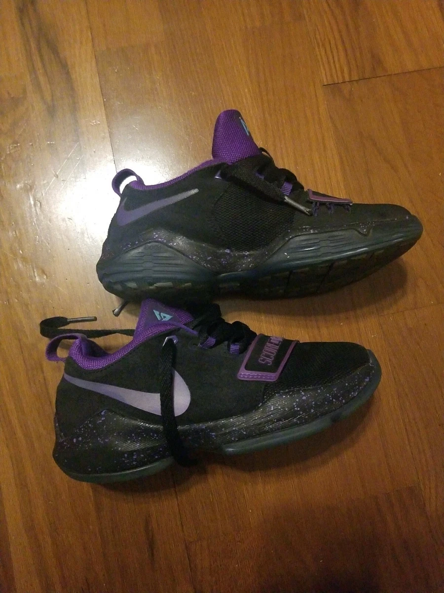 Paul george shop purple shoes