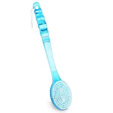 Long Handle Shower Brush - Self Back Scrubber Body Exfoliator for Bath Brushes