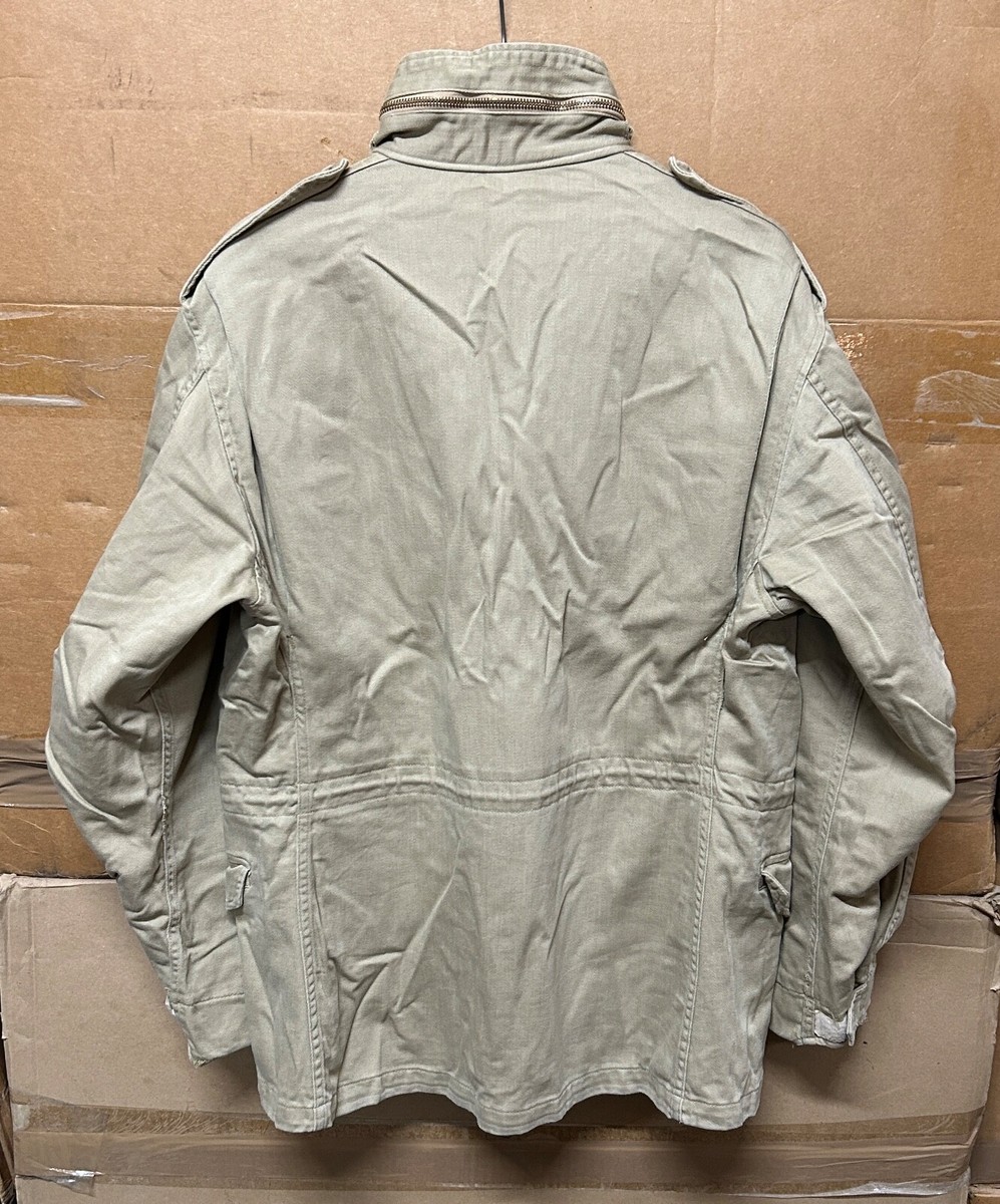 GENUINE US 80s ALPHA INDUSTRIES M65 FIELD JACKET MADE IN USA