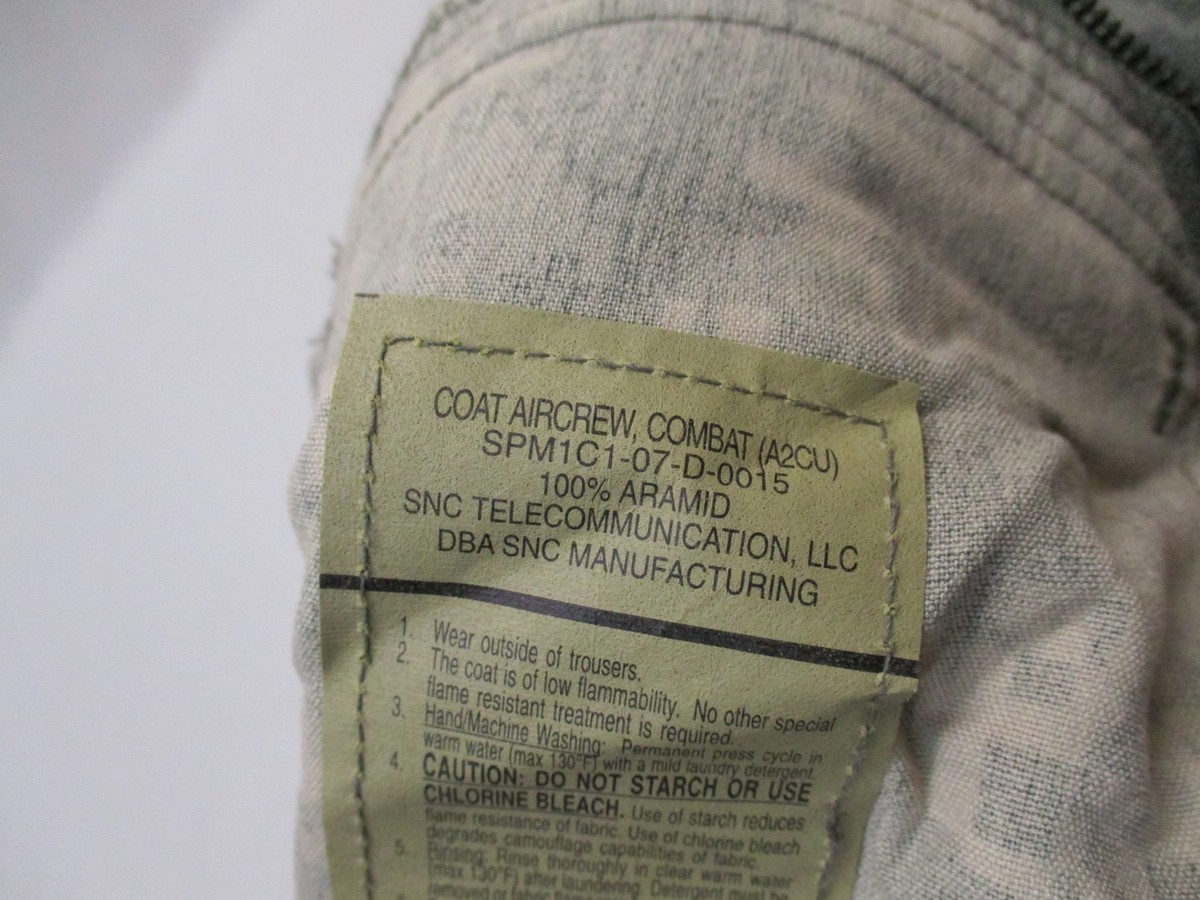 ARMY A2CU AIRCREW UNIFORM COAT ACU DIGITAL SMALL/REG AVIATION TOP