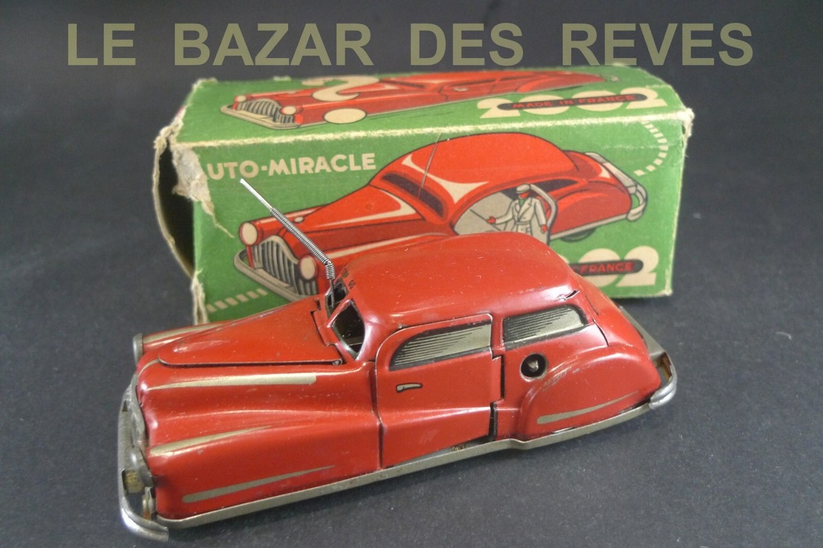 AVION BIMOTEUR JOUSTRA a Friction avec sa boite d'origine... Superbe