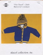 Knitting DK/Double Knit Cardigan Crochet Knitting Patterns for