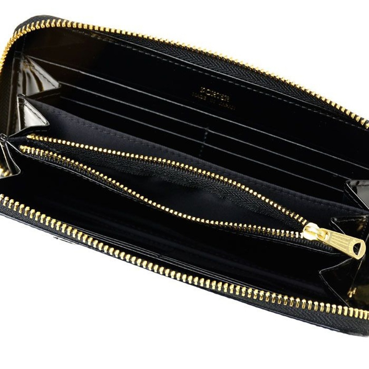 ASK availability First) PORTER / GLASS LEATHER WALLET LONG WALLET