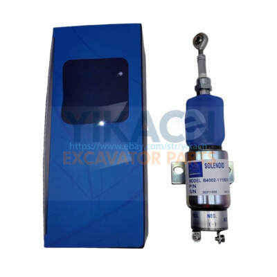 24V Solenoid Valve Stop B4002-1115030 for Excavator PC60-7/PC200-7 Essential
