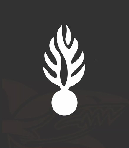 Autocollant FLAMME GENDARMERIE