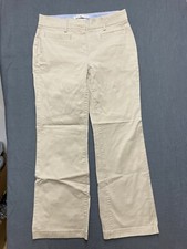 Tommy Hilfiger Pants Womens Size 10 Stretch Khaki Janie Fit Flap Pockets