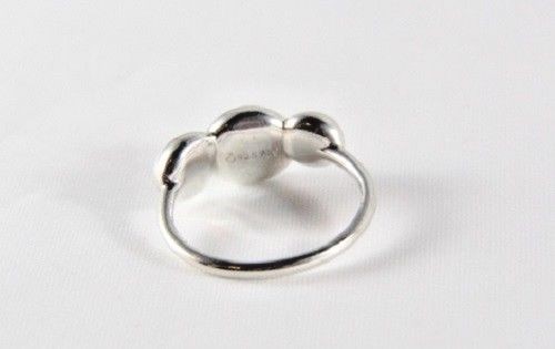 PANDORA | LIQUID SILVER TRIPLE BUBBLE RING ✪NEW✪ 190702 55 RARE RETIRED 925 ALE - Picture 3 of 11