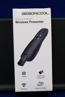 BEBONCOOL Wireless Presenter 2.4GHz USB