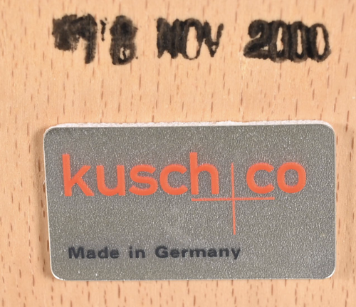 LOT of 8 KUSCH+CO 2000s RETRO LOOK HOT MOULDED PLYWOOD STACKING CHAIRS FREE SHIP - Picture 21 of 21