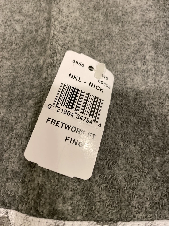 Avanti Hand Towel Chevron Galaxy Gray/Grey & Silver, Small Nickel, NEW Set - Image 4 of 4